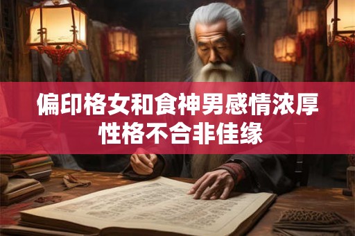偏印格女和食神男感情浓厚 性格不合非佳缘