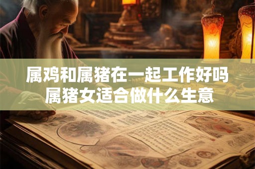 属鸡和属猪在一起工作好吗 属猪女适合做什么生意