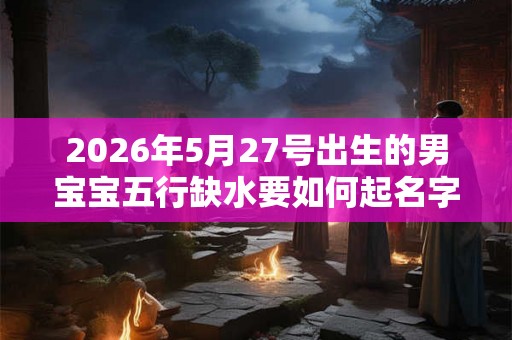 2026年5月27号出生的男宝宝五行缺水要如何起名字