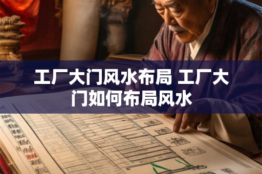 工厂大门风水布局 工厂大门如何布局风水