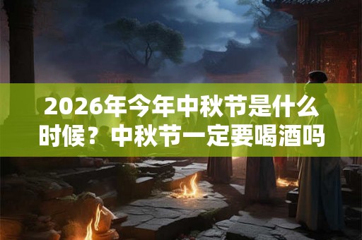 2026年今年中秋节是什么时候?中秋节一定要喝酒吗?中秋节要喝什么酒? 2026年今年中秋节是什么时候?中秋节一定要喝酒吗?中秋节要喝什么酒?