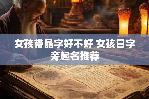 女孩带晶字好不好 女孩日字旁起名推荐