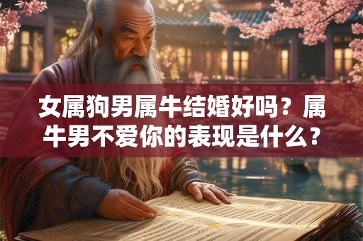 女属狗男属牛结婚好吗？属牛男不爱你的表现是什么？