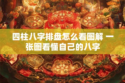 四柱八字排盘怎么看图解 一张图看懂自己的八字