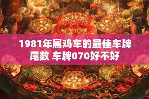 1981年属鸡车的最佳车牌尾数 车牌070好不好
