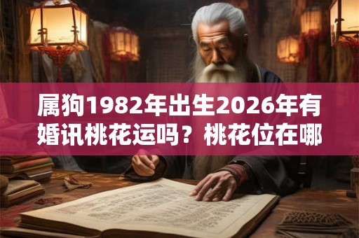 属狗1982年出生2026年有婚讯桃花运吗?桃花位在哪? 属狗1982年出生2026年有婚讯桃花运吗?桃花位在哪?