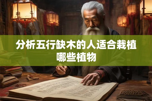 分析五行缺木的人适合栽植哪些植物