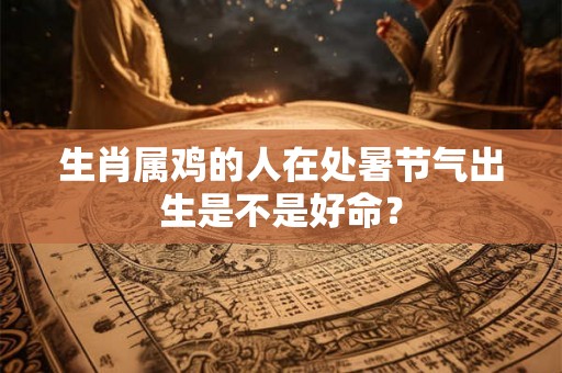 生肖属鸡的人在处暑节气出生是不是好命？