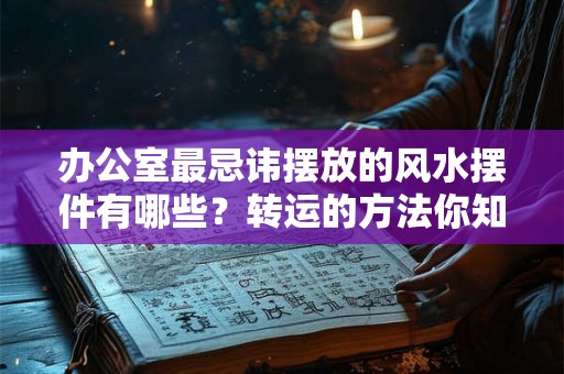 办公室最忌讳摆放的风水摆件有哪些？转运的方法你知道吗？