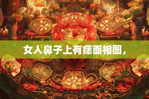 女人鼻子上有痣面相图, 女人鼻子上有痣面相图,