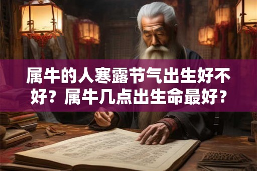 属牛的人寒露节气出生好不好？属牛几点出生命最好？