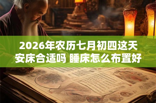 2026年农历七月初四这天安床合适吗 睡床怎么布置好
