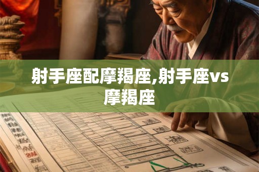 射手座配摩羯座,射手座vs摩羯座