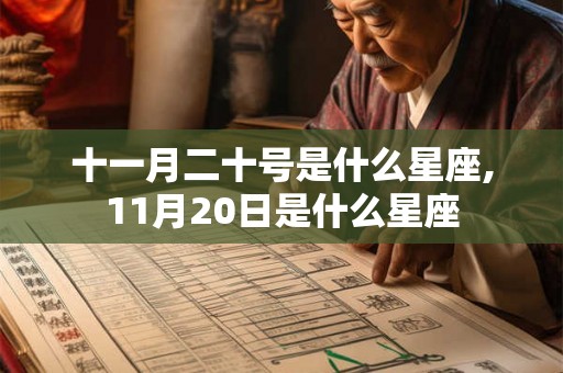 十一月二十号是什么星座,11月20日是什么星座 十一月二十号是什么星座,11月20日是什么星座