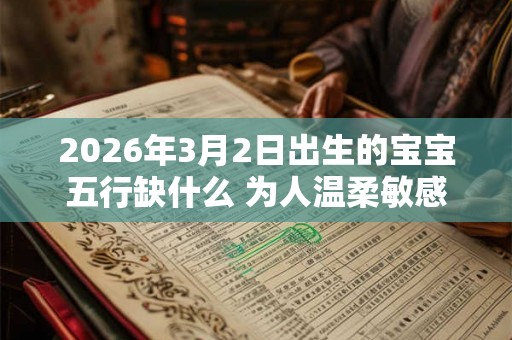 2026年3月2日出生的宝宝五行缺什么 为人温柔敏感