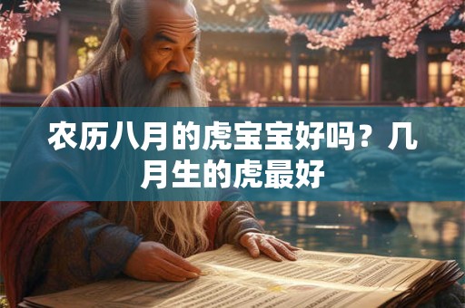 农历八月的虎宝宝好吗？几月生的虎最好
