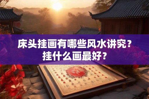 床头挂画有哪些风水讲究？挂什么画最好？