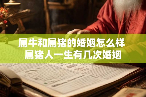 属牛和属猪的婚姻怎么样 属猪人一生有几次婚姻