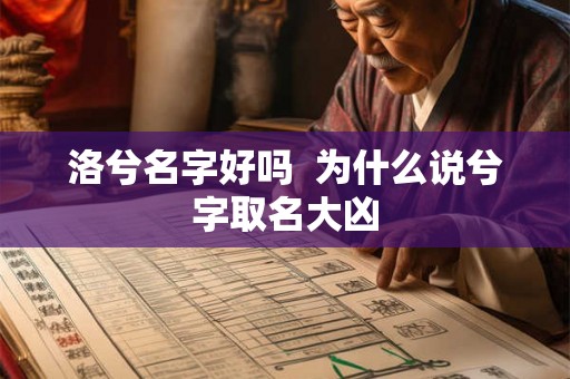 洛兮名字好吗  为什么说兮字取名大凶