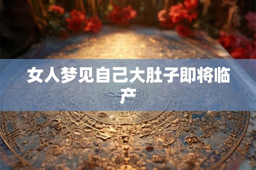 女人梦见自己大肚子即将临产