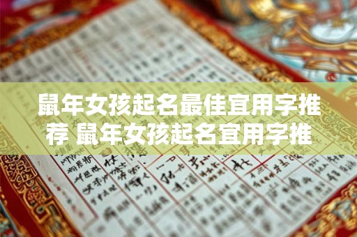 鼠年女孩起名最佳宜用字推荐 鼠年女孩起名宜用字推荐