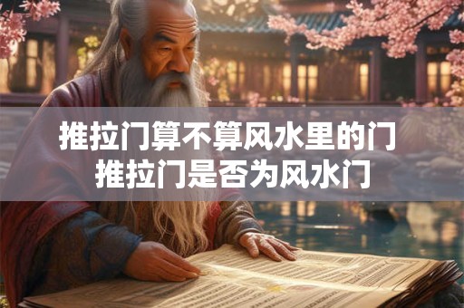 推拉门算不算风水里的门 推拉门是否为风水门
