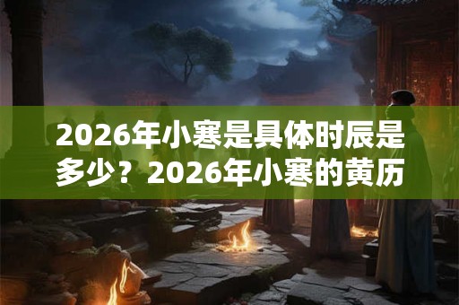 2026年小寒是具体时辰是多少？2026年小寒的黄历如何？是吉日吗？