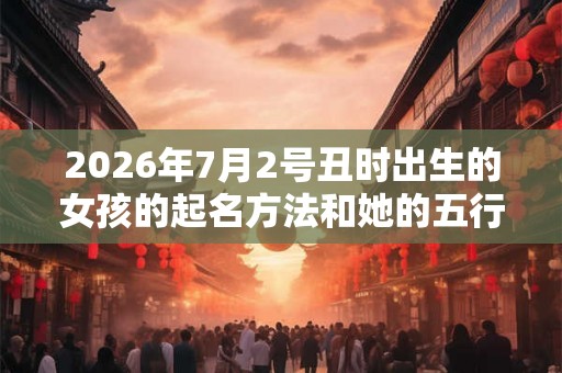 2026年7月2号丑时出生的女孩的起名方法和她的五行 2026年7月2号丑时出生的女孩的起名方法和她的五行