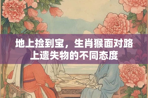 地上捡到宝,生肖猴面对路上遗失物的不同态度 地上捡到宝,生肖猴面对路上遗失物的不同态度