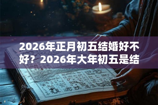 2026年正月初五结婚好不好？2026年大年初五是结婚吉日吗？