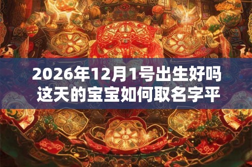2026年12月1号出生好吗 这天的宝宝如何取名字平衡命局