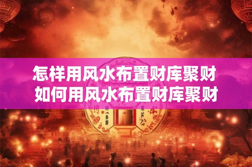 怎样用风水布置财库聚财 如何用风水布置财库聚财