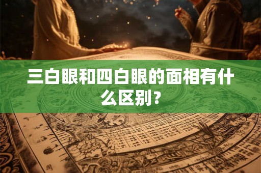 三白眼和四白眼的面相有什么区别？