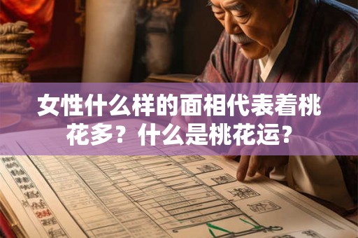 女性什么样的面相代表着桃花多？什么是桃花运？