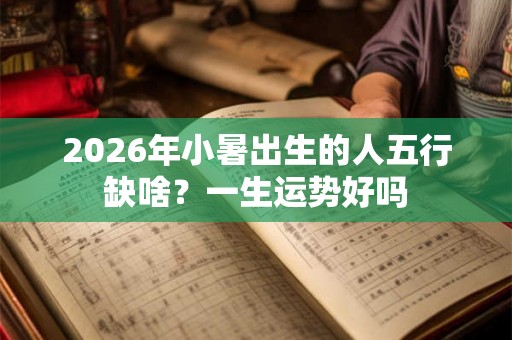 2026年小暑出生的人五行缺啥?一生运势好吗 2026年小暑出生的人五行缺啥?一生运势好吗