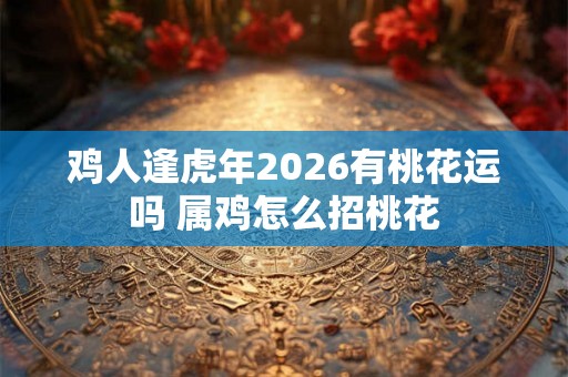 鸡人逢虎年2026有桃花运吗 属鸡怎么招桃花