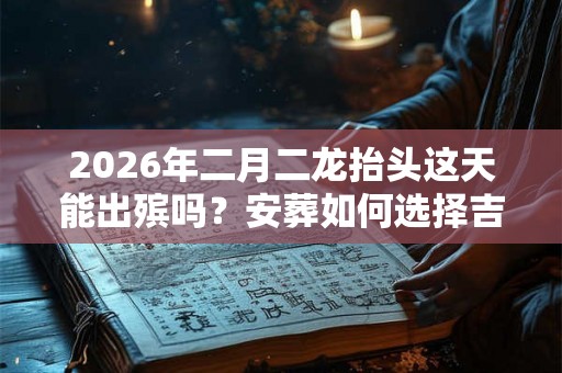 2026年二月二龙抬头这天能出殡吗？安葬如何选择吉日？