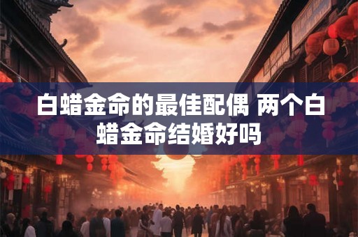 白蜡金命的最佳配偶 两个白蜡金命结婚好吗 白蜡金命的最佳配偶 两个白蜡金命结婚好吗