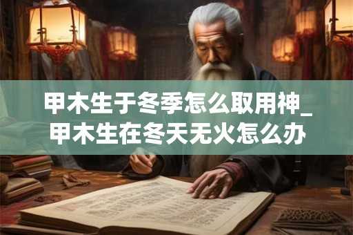甲木生于冬季怎么取用神_甲木生在冬天无火怎么办