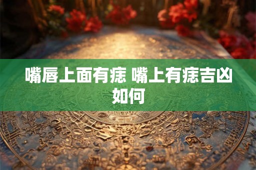 嘴唇上面有痣 嘴上有痣吉凶如何