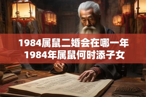 1984属鼠二婚会在哪一年 1984年属鼠何时添子女