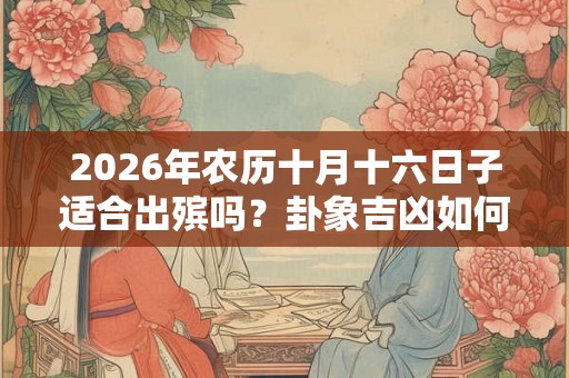 2026年农历十月十六日子适合出殡吗？卦象吉凶如何？