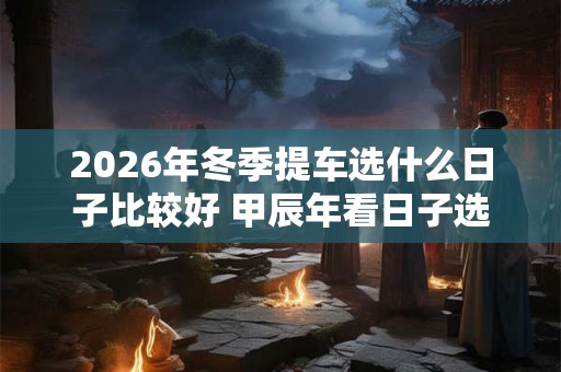 2026年冬季提车选什么日子比较好 甲辰年看日子选吉日提车 2026年冬季提车选什么日子比较好 甲辰年看日子选吉日提车