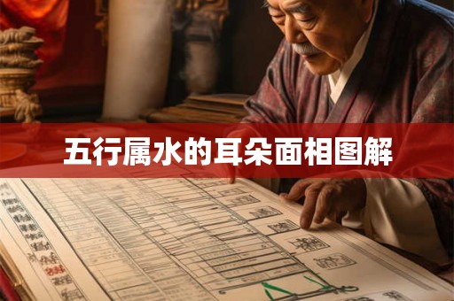 五行属水的耳朵面相图解