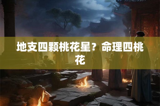 地支四颗桃花星？命理四桃花
