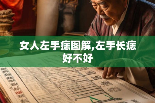 女人左手痣图解,左手长痣好不好 女人左手痣图解,左手长痣好不好