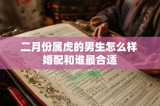 二月份属虎的男生怎么样 婚配和谁最合适