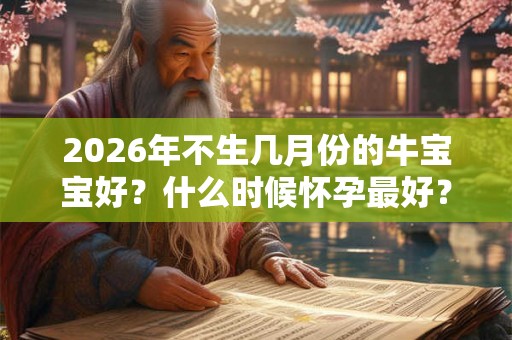 2026年不生几月份的牛宝宝好？什么时候怀孕最好？