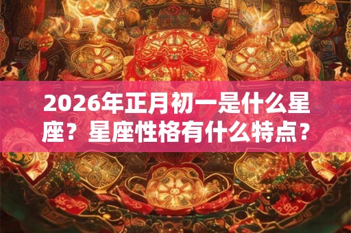 2026年正月初一是什么星座？星座性格有什么特点？