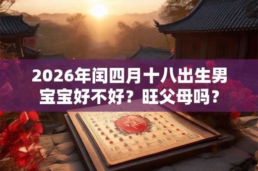2026年闰四月十八出生男宝宝好不好？旺父母吗？